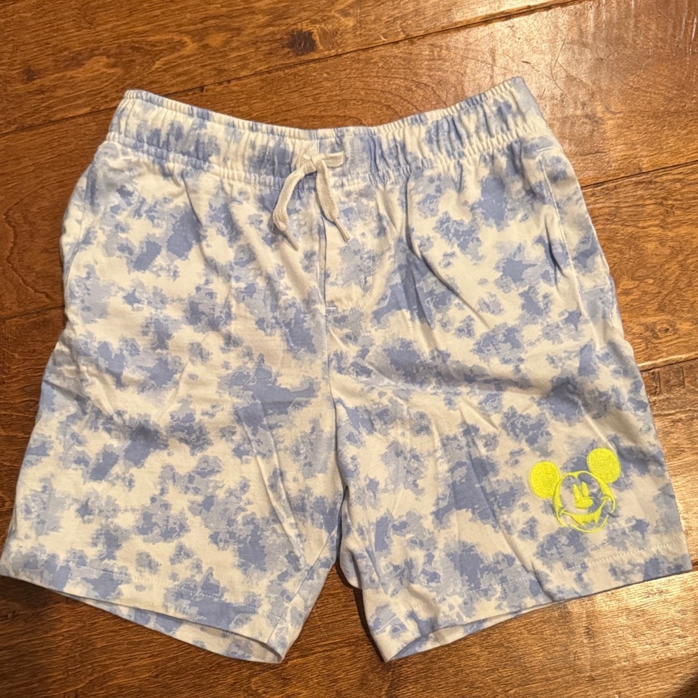 Janie and Jack Disney, Blue and White Kids Shorts